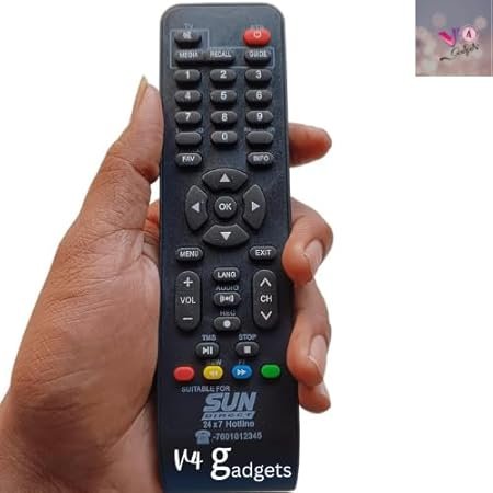 v4® remote compatible for sun direct universal dth set top box v4® remote compatible for sun direct universal dth set top box