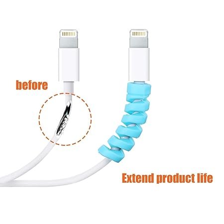 cable saver multipurpose spiral charger cable protector cable saver multipurpose spiral charger cable protector