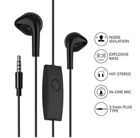 rivano ys hands free ultra bass wired headphones with mic rivano ys hands free ultra bass wired headphones with mic