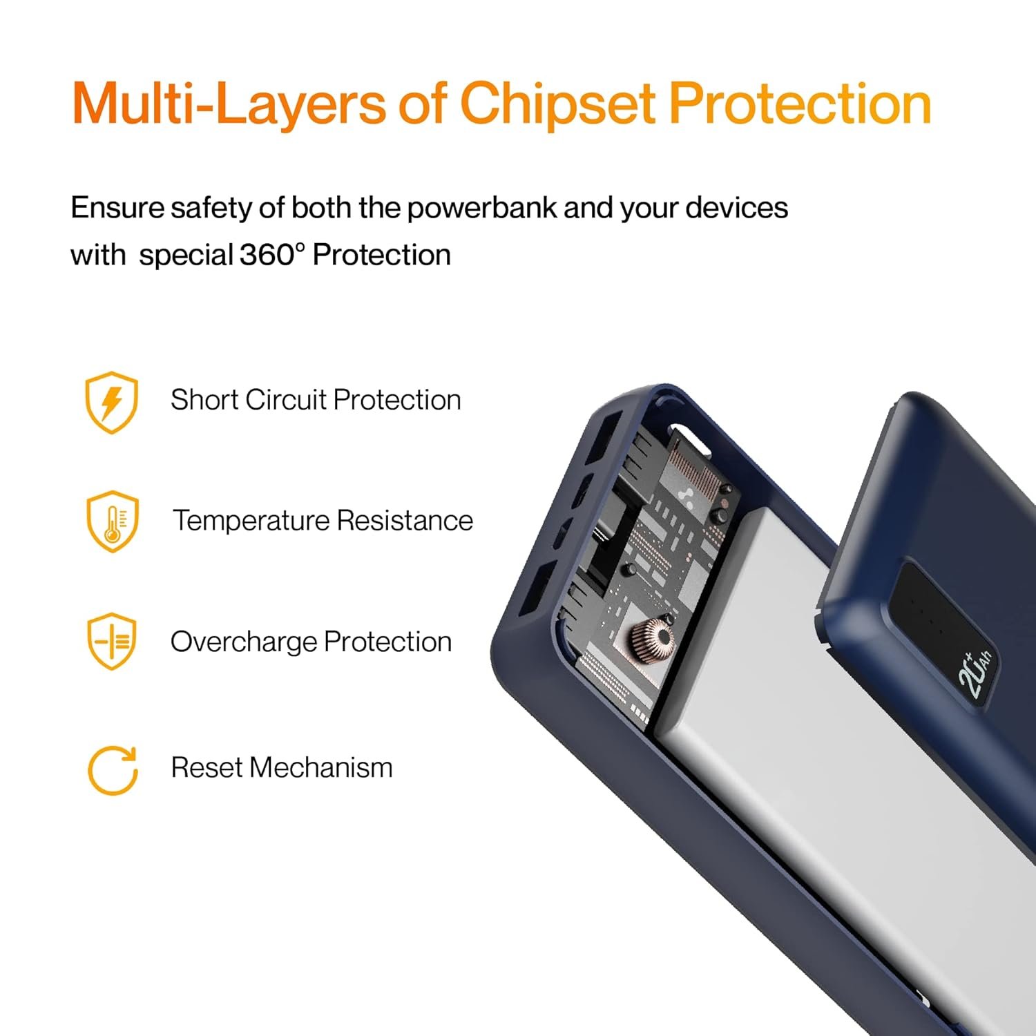 ambrane 20000mah power bank with ambrane 20000mah power bank with