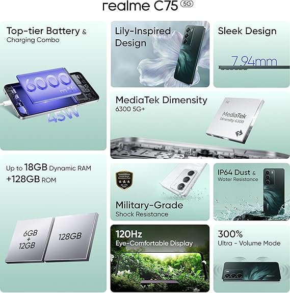 realme c75 (4gb ram, 128gb storage) realme c75 (4gb ram, 128gb storage)