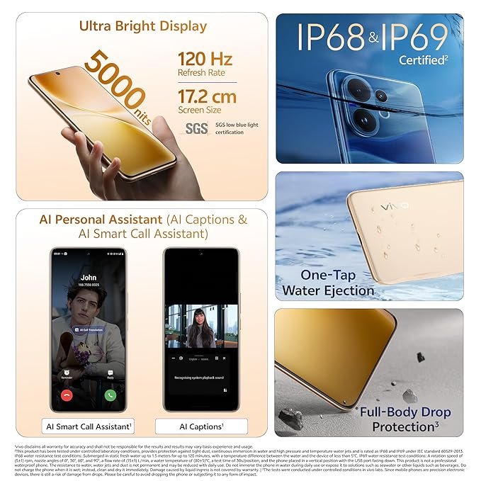 vivo v60 5g (8gb ram, 128gb storage) vivo v60 5g (8gb ram, 128gb storage)