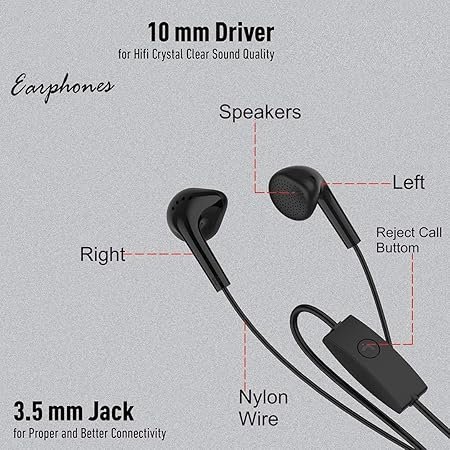 rivano ys hands free ultra bass wired headphones with mic rivano ys hands free ultra bass wired headphones with mic