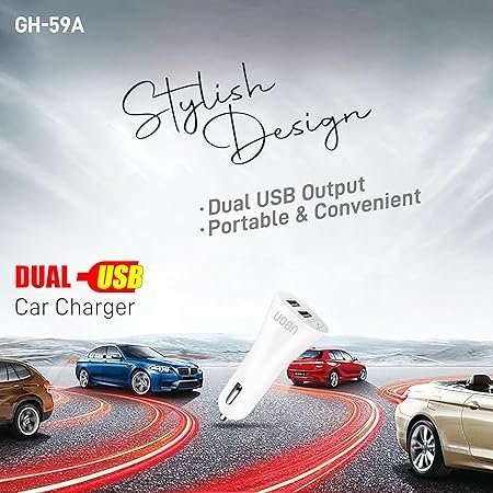 ubon dual usb car charger gh 59a with fastcharging ubon dual usb car charger gh 59a with fastcharging