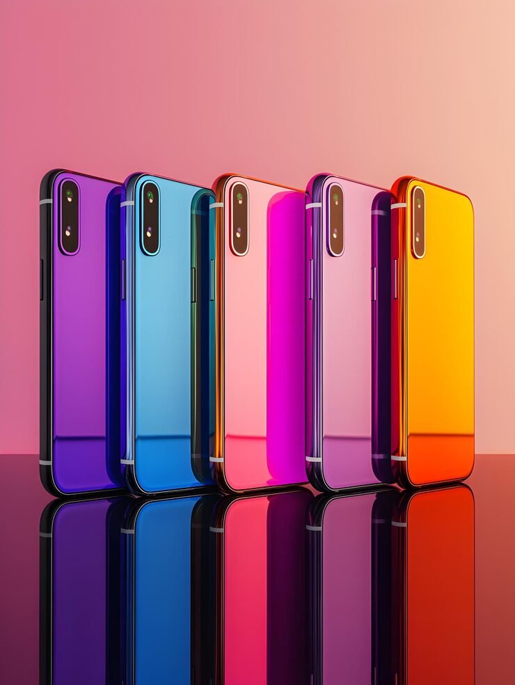photo lineup colorful smartphones 1325814 5936