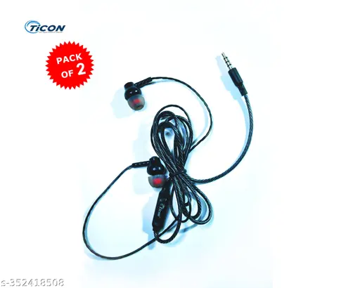 ticon perfect trust 3.5mm in ear wired earphones with enhanced sound quality ticon perfect trust 3.5mm in ear wired earphones with enhanced sound quality